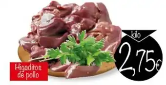 Supermercados Piedra Higaditos dě pollo oferta