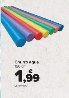 Carrefour Churro agua oferta