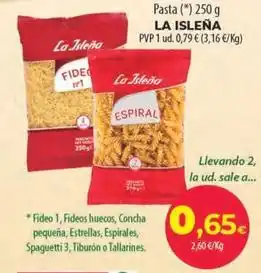 Spar Tenerife La isleña - pasta oferta