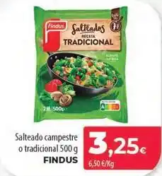 Spar Tenerife Findus - salteado campestre o tradicional oferta