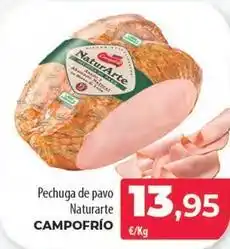 Spar Tenerife Campofrío - pechuga de pavo naturarte oferta