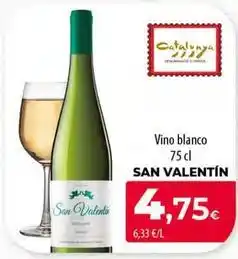 SPAR Lanzarote San valentin - vino blanco oferta