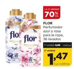 Alimerka Flor - perfumador azul o rosa para la ropa oferta