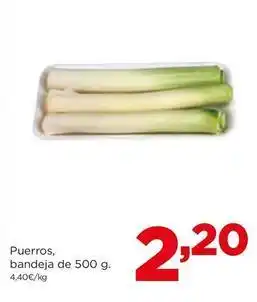 Alimerka Puerros oferta