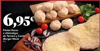 Gadis Filetes Rusos • Albóndigas de Ternera y Cerdo (Burger Meat) oferta