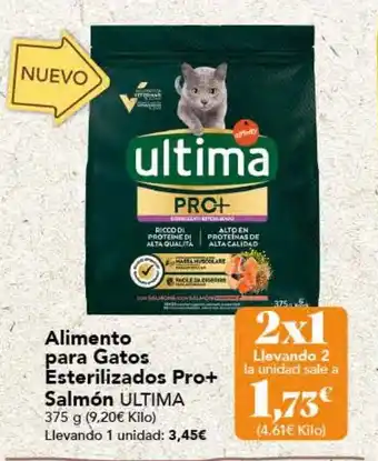 Gadis Alimento para Gatos Esterilizados Pro+ Salmón ULTIMA oferta