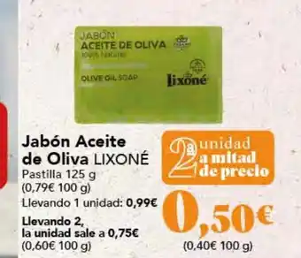 Gadis Jabón Aceite de Oliva LIXONÉ oferta