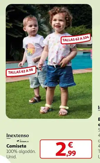 Alcampo Camiseta oferta