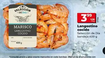 Maxi Dia Langostino cocido oferta