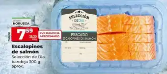 Dia Seleccion de dia - escalopines de salmon oferta