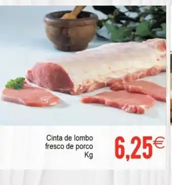 Plenus Supermercados Cinta de lombo fresco de porco oferta