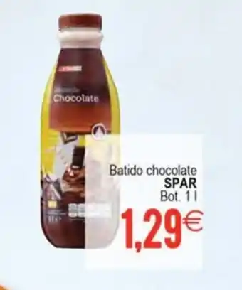 Plenus Supermercados Batido chocolate SPAR Bot. 11 oferta