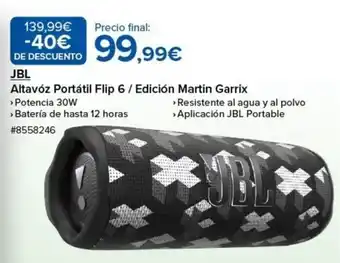 Costco JBL Altavoz Portátil Flip 6/ Edición Martin Garrix oferta