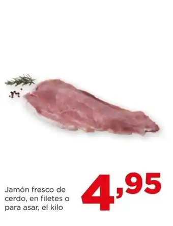 Alimerka Jamón fresco de cerdo, en filetes o para asar, el kilo oferta