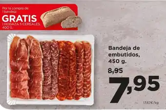 Alimerka Bandeja de embutidos, 450 g. oferta