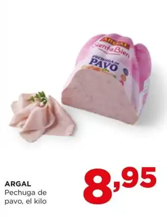 Alimerka ARGAL Pechuga de pavo, el kilo oferta