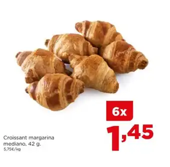 Alimerka Croissant margarina mediano, 42 g. oferta
