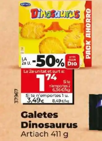 Dia Galetes Dinosaurus oferta