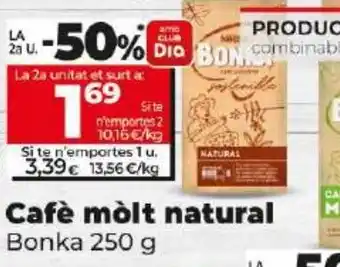 Dia Cafè mòlt natural oferta