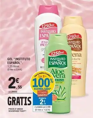 E.Leclerc Instituto español - gel oferta