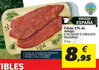 Carrefour Filete 1ªa de añojo calidad y origen carrefour oferta