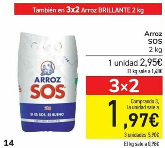 Carrefour Arroz sos oferta