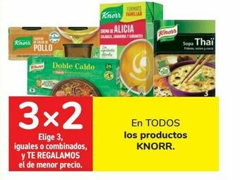 Carrefour En todos los productos knorr oferta