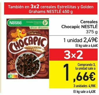 Carrefour Cereales chocapic nestlé oferta