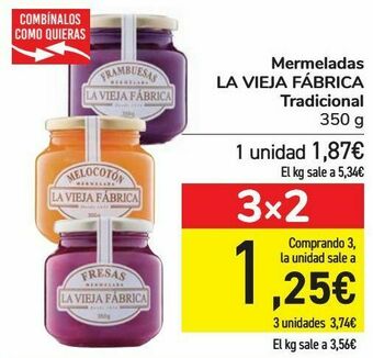 Carrefour Mermelada la vieja fábrica tradicional oferta
