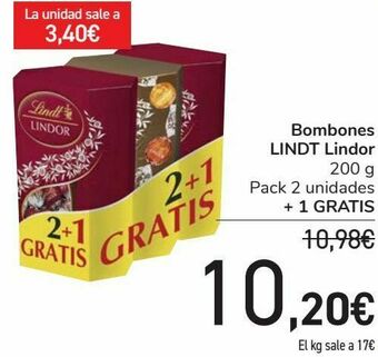 Carrefour Bombones lindt lindor oferta