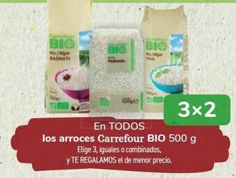 Carrefour En todos los arroces carrefour bio oferta