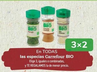 Carrefour En todas las especias carrefour bio oferta