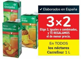 Carrefour En todos los néctares carrefour oferta