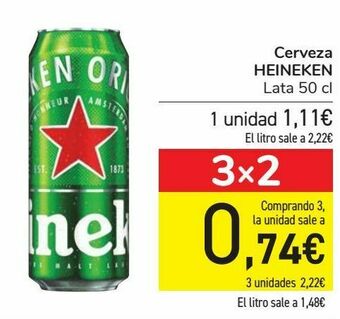 Carrefour Cerveza heineken oferta