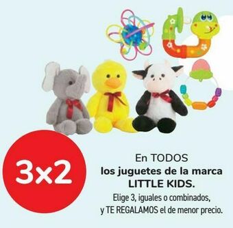 Carrefour En todos los juguetes de la marca little kids oferta