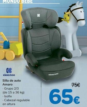 Carrefour Silla de auto amaro oferta