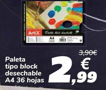 Carrefour Paleta tipo block desechable oferta