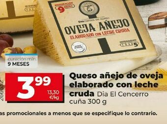 Dia Queso de oveja dia oferta