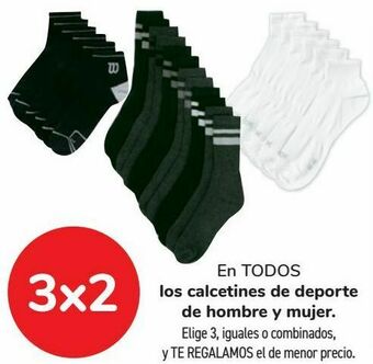 Carrefour En todos los calcetines de deporte de hombre y mujer oferta