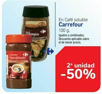 Carrefour En café soluble carrefour oferta