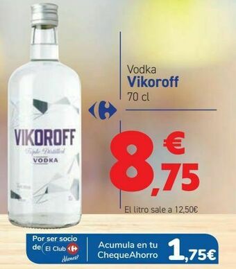 Carrefour Vodka vikoroff oferta