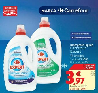 Carrefour Detergente líquido carrefour expert oferta