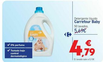 Carrefour Detergente líquido carrefour baby oferta