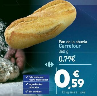 Carrefour Pan de la abuela carrefour oferta