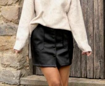 Carrefour Falda corta polipiel oferta