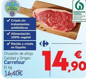 Carrefour Chuletón de añojo calidad y origen carrefour oferta
