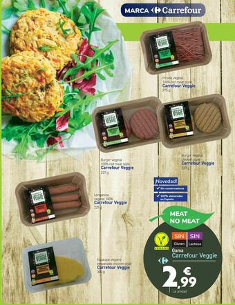 Carrefour Gama carrefour veggie oferta