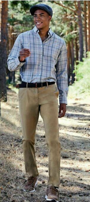 Carrefour Pantalón chino sin pinzas oferta