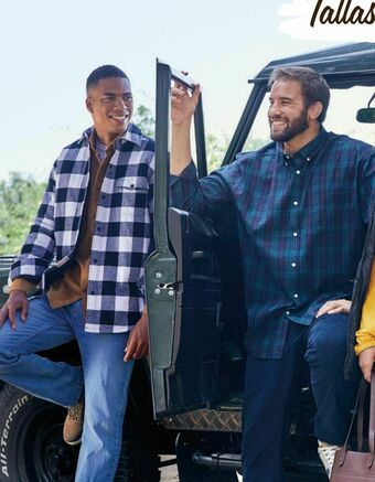 Carrefour Sobrecamisa franela acolchada hombre oferta