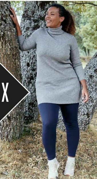 Carrefour Legging mujer tallas grandes oferta